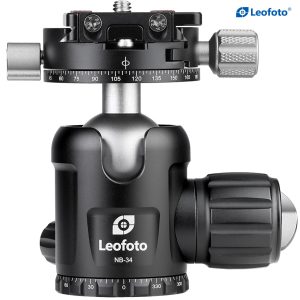 Leofoto NB-34 kulled + NP-50 snabbplatta