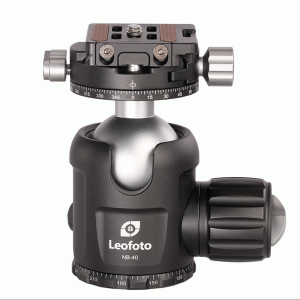 Leofoto NB-40 kulled + NP-50 snabbplatta