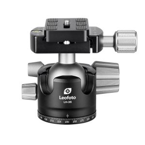 Leofoto LH-36 kulled + QP70 snabbplatta