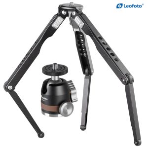 Leofoto MT-03 + MBH-19 "SPIDER" stativ med kulled