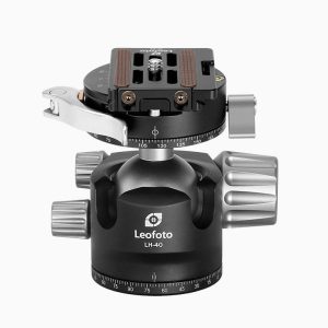 Leofoto LH-40PCL kulled + NP-60 med panoreringsklämma