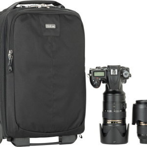 Think Tank Essentials Convertible Rolling Backpack, Black