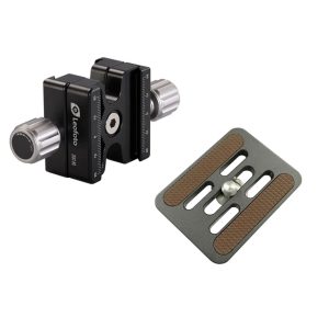 Leofoto DDC-50 dubbelklämma med BPL-50N-platta