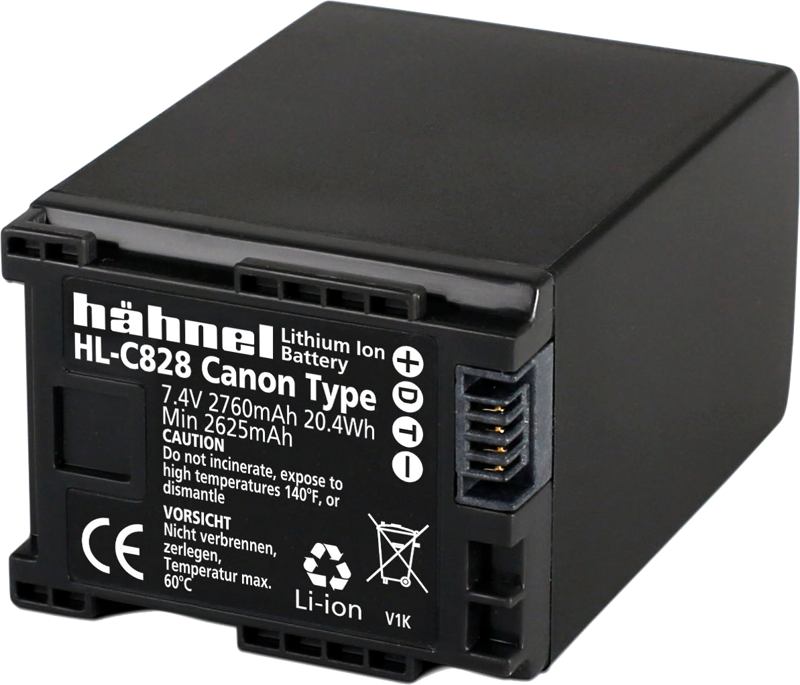 Hähnel Batteria HL-MF560 Agli Ioni Di Litio 7,2V 1600 MAh, Sostitutiva Per Fujifilm NP-60