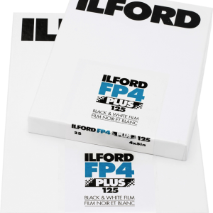 Ilford FP4 Plus 4x5 25 Sheets Film